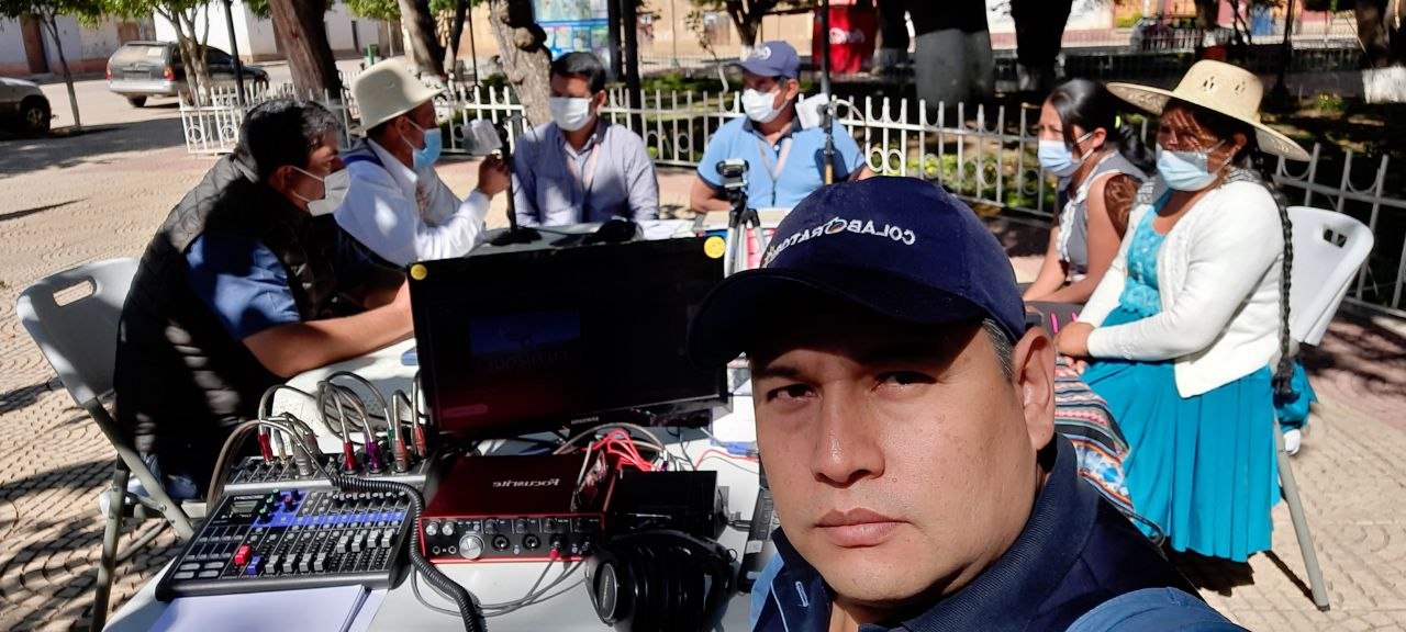 Luis Salazar — trabajo en estudio